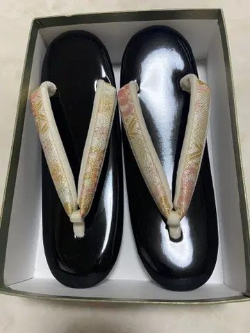 후리소데용 조리 LL 사이즈 (블랙)