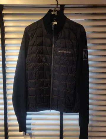 NUMBER (N)INE x TAION 다운 니트 블랙 남성용 넘버나인