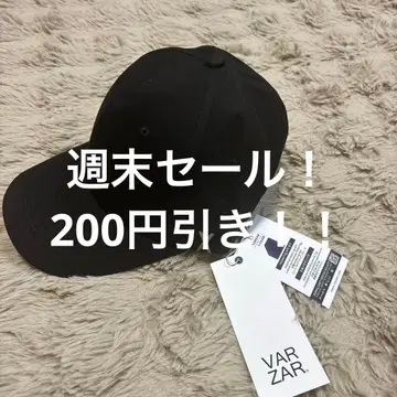 VARZAR 블랙 야구 모자