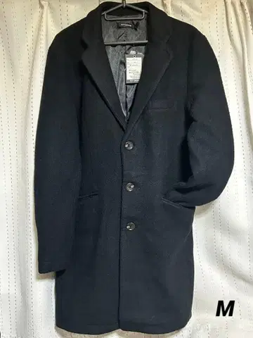 [택 포함] GLV/galvanize 체스터 코트 46 블랙