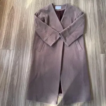 UNITED ARROWS 유나이티드 애로우즈 롱 코트 노카라