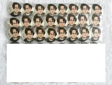 진격의 거인 리바이 KINOKOS 캔뱃지 24개