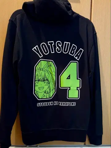 5등분의 신부 나카노 네잎 후드티 L 사이즈