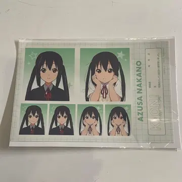 케이온 마네키네코 증명사진풍 스티커 나카노 아즈사