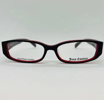 Juicy Couture 안경 프레임 플라스틱 프레임 빨간색 일본제