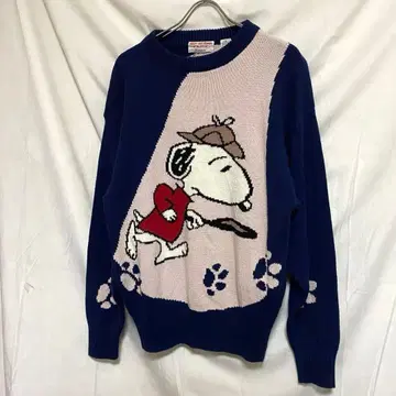 90s SNOOPY 니트 구제 의류 SCAULZ