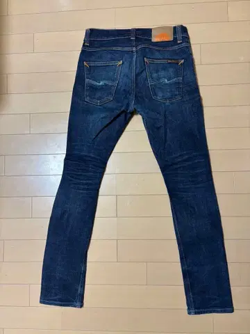 스키니 데님 다크 블루