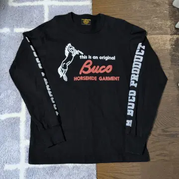 더 리얼 맥코이 부코 긴팔 T셔츠 새상품급