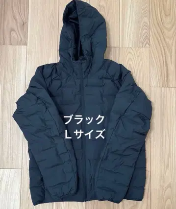 퍼프 테크 후드티 (유니클로) BLACK L 사이즈