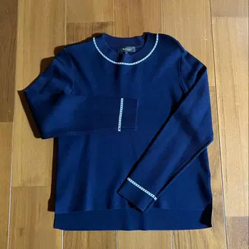 [택 포함 새상품] Reflet 네이비 긴팔 니트 M