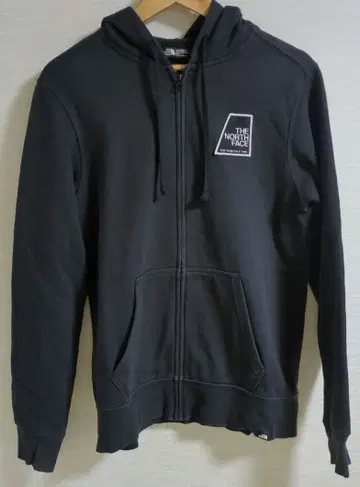 THE NORTH FACE 블랙 풀 집업 후드티 S
