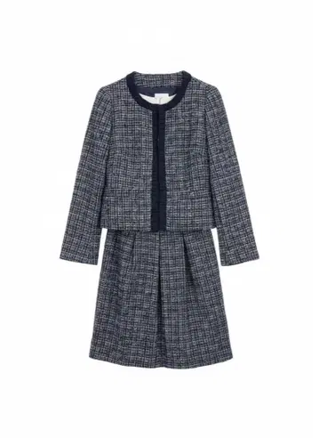 grove 네이비 계열 체크 셋업 입학식