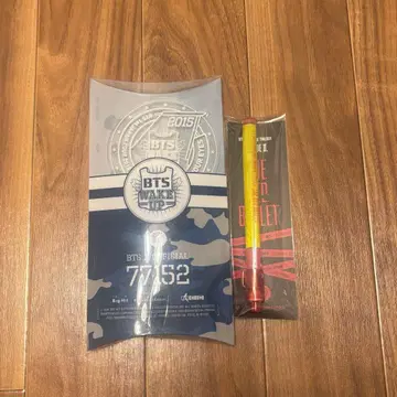 BTS 응원봉 wakeup theredbullet