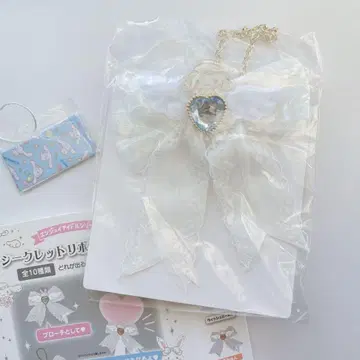 산리오 시나몬 순백천사 시크릿 리본 참 아이돌 참