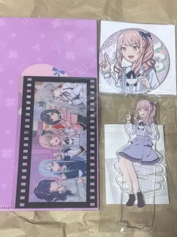 프로세카 아키야마 미즈키 캔뱃지 티켓 아크릴 스탠드 하피콜레