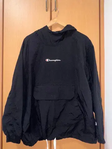 Champion 블랙 마운틴 후드티 M