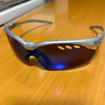 스포츠 안경 파랑 보라색 렌즈 경량 알루미늄 프레임