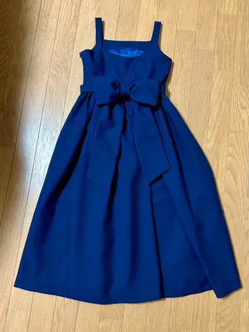 네이비 포멀 원피스 롱 드레스 포멀 드레스 M