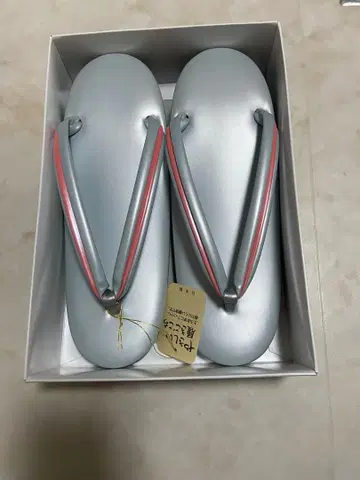 기모노용 조리 L 사이즈 (스카이블루)