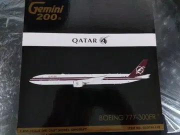 Gemini 200 777-300ER 카타르 항공 모형