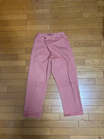핑크 캐주얼 팬츠