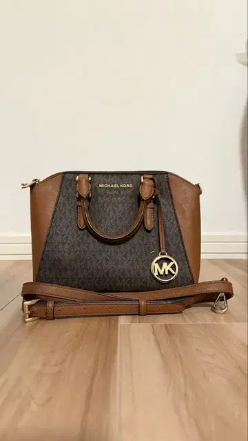 MICHAEL KORS 숄더백 브라운/블랙