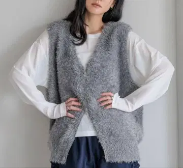 샤기 ZIP 베스트 로리즈팜 미사용 새상품 이번 시즌 신상