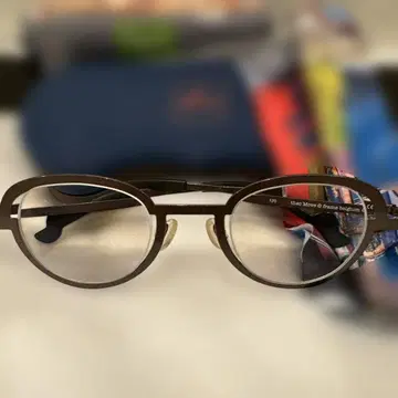 theo 테오Move 메탈릭 다크 브라운 안경 프레임