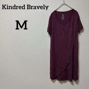 1점 한정 Kindred Bravely [ M ] 퍼플 티셔츠 원피스
