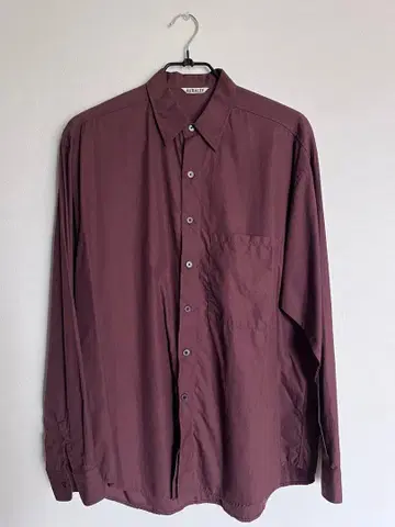 AURALEE / 오라리 21AW 긴팔 셔츠 사이즈: 4