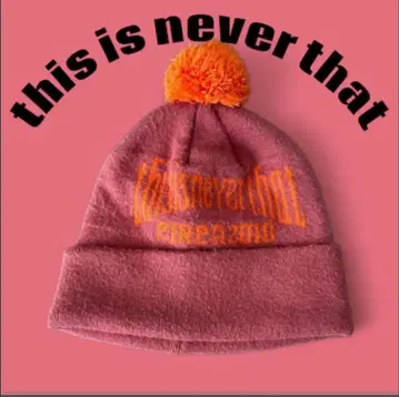 최저가 thisisneverthat 폼폼 포함 니트 캡 / 비니