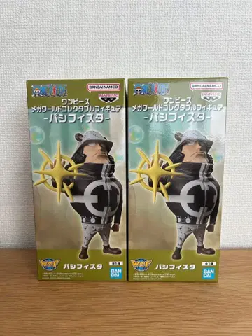 원피스 메가 월드 컬렉터블 피규어 파시피스타 2개 세트