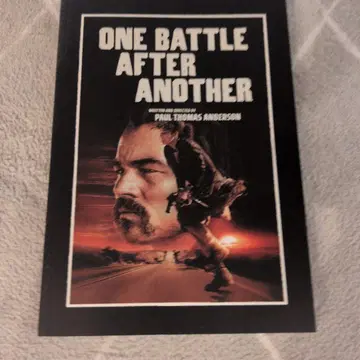 영화 [원배틀 애프터 어나더] 팜플렛