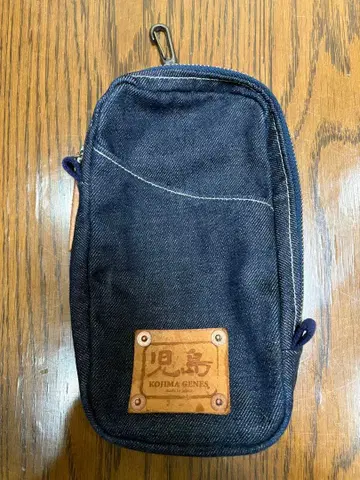 코지마 진즈 데님 파우치