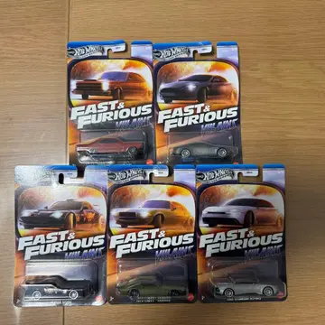 Fast & Furious VILLAINS 5종 세트
