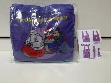 디즈니 리조트 캡슐 토이 베이맥스 에코백