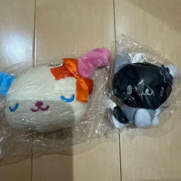 우사하나 마스코트 봉제 인형 키링 가챠 앉아 슬픔