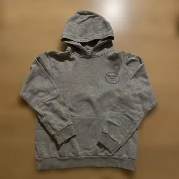 Brixton 그레이 후드 부착 후드티