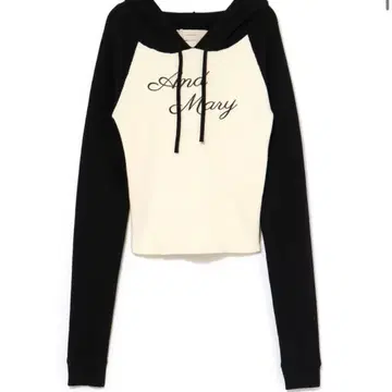 andmary Letter mary logo tops black