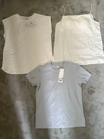 유니클로 노브랜드 브라탑 티셔츠