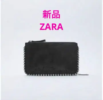 새상품 ZARA 스터드 장식 지갑형 숄더백