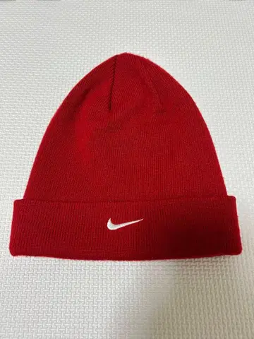 Nike 니트 모자 레드