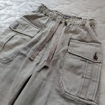 큐브 슈가 카츠라기 사이드 포켓 이지 팬츠