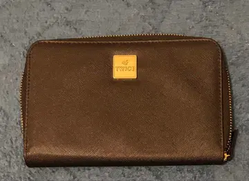 TWICE 접이식 지갑 브라운