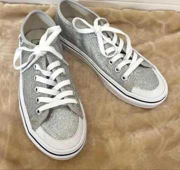 VANS 반스 UNION 글리터 실버 23.5cm 스니커즈