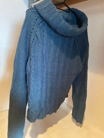 spiral girl 케이블 니트 터틀넥 스웨터 프리 사이즈