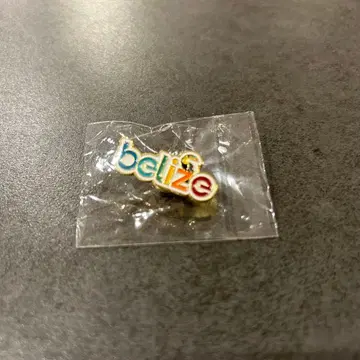 오사카 엑스포 베리즈 Belize 핀 배지