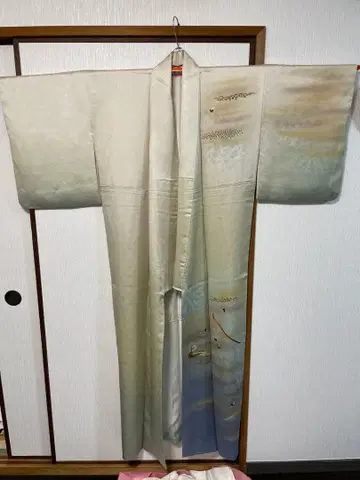 인간국보 후쿠다 키사부로 츠케사게 자수