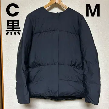 [새상품급] UNIQLO C 라이트 다운 다운 자켓 블랙 M
