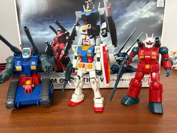 건담 프라모델 HG 건담 V 작전 세트 조립 완료
